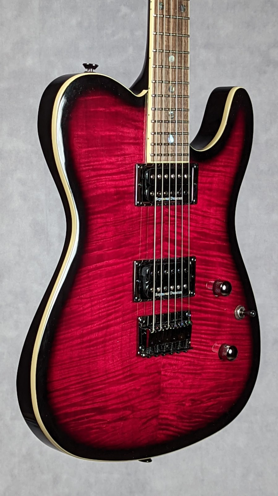 Fender Special Edition Custom Telecaster FMT HH - Black Cherry