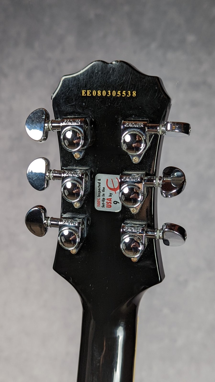ギター Epiphone Les Paul Standard CS 2005s 2005 Epiphone Les Paul Standard, Ebony (USED)