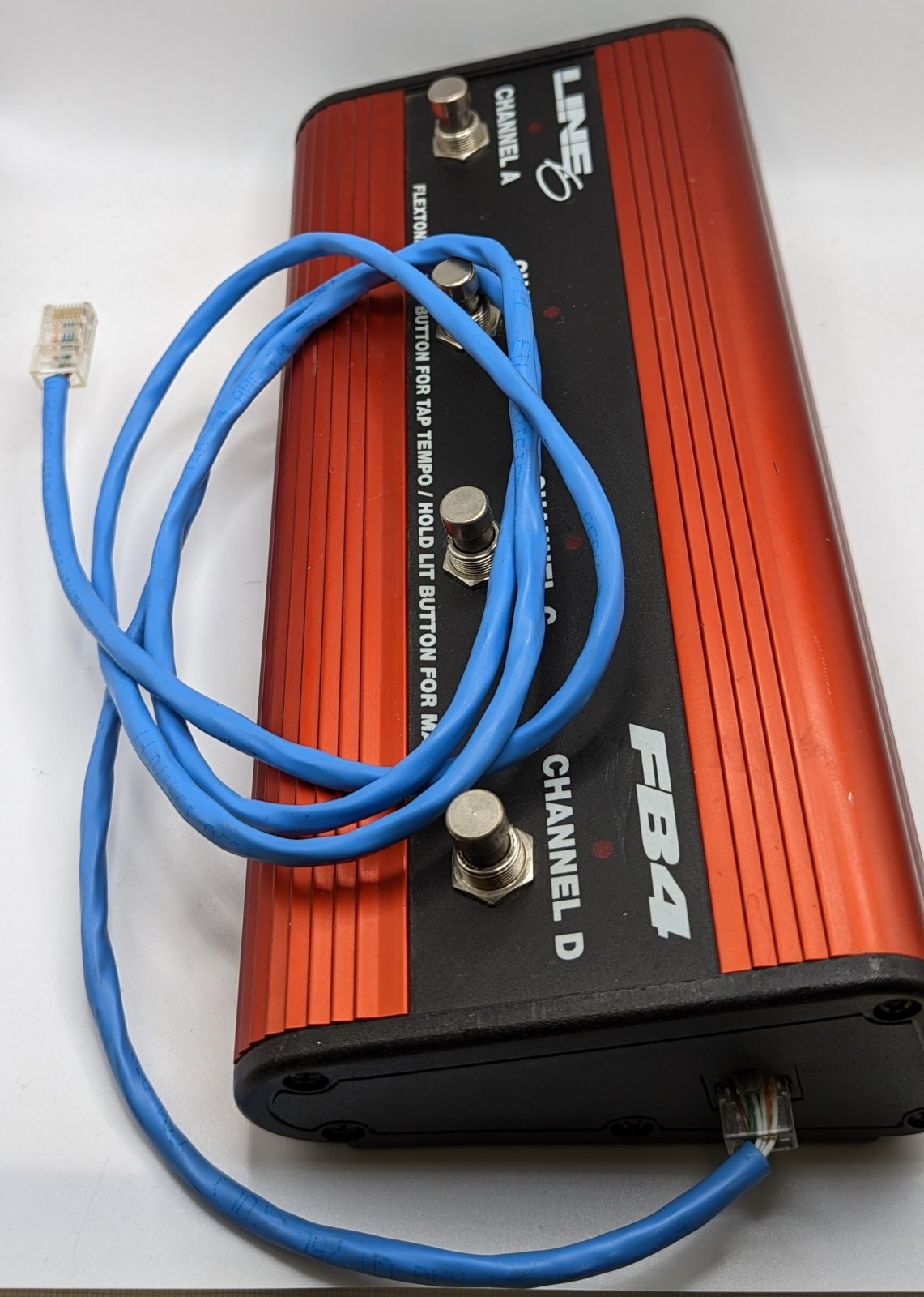 Used Line 6 Pod V2 w/ FB4 footswitch