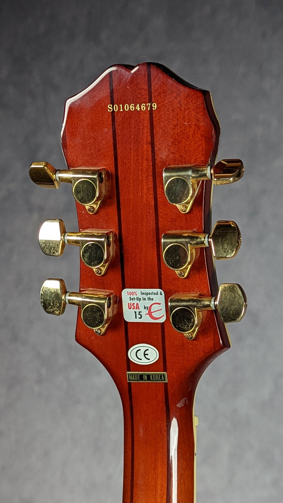 2001 Epiphone Sheraton MIK w/ HSC
