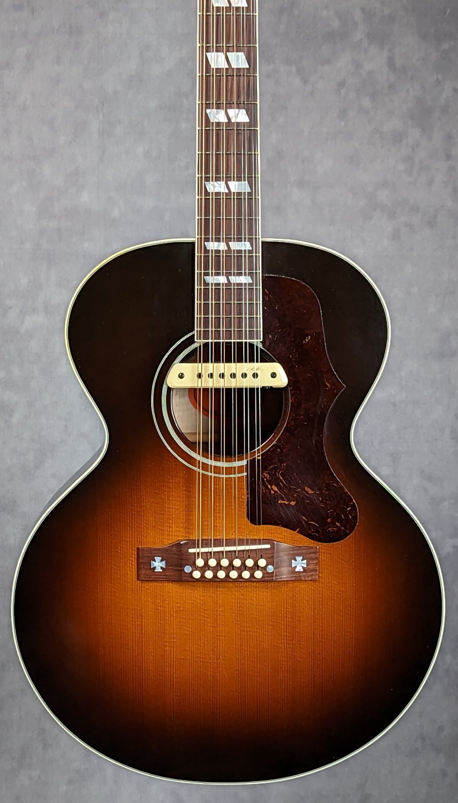 2002 Gibson J-185 12-String - Sunburst