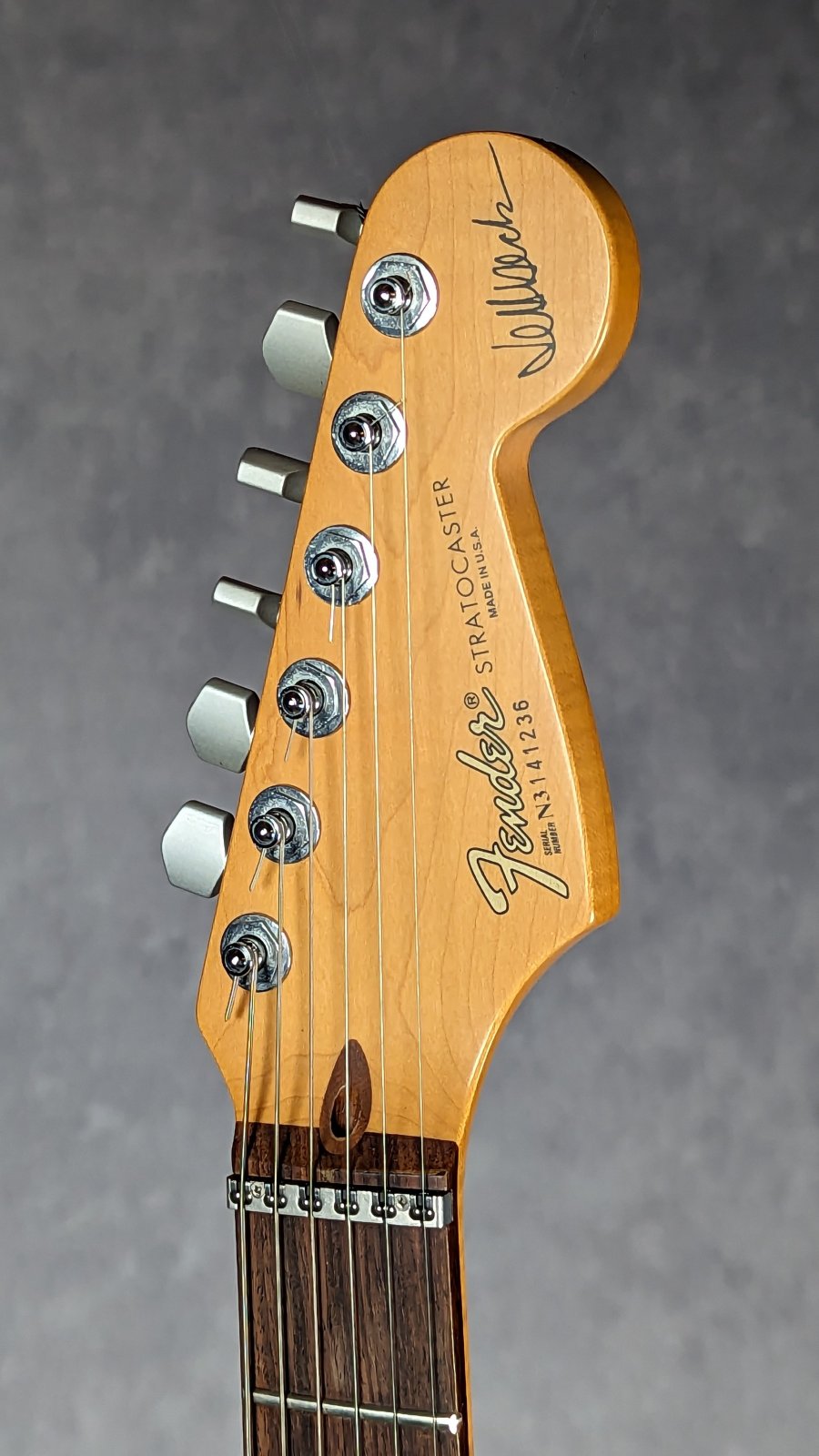 1993 Fender Jeff Beck Stratocaster - Midnight Purple Metallic!