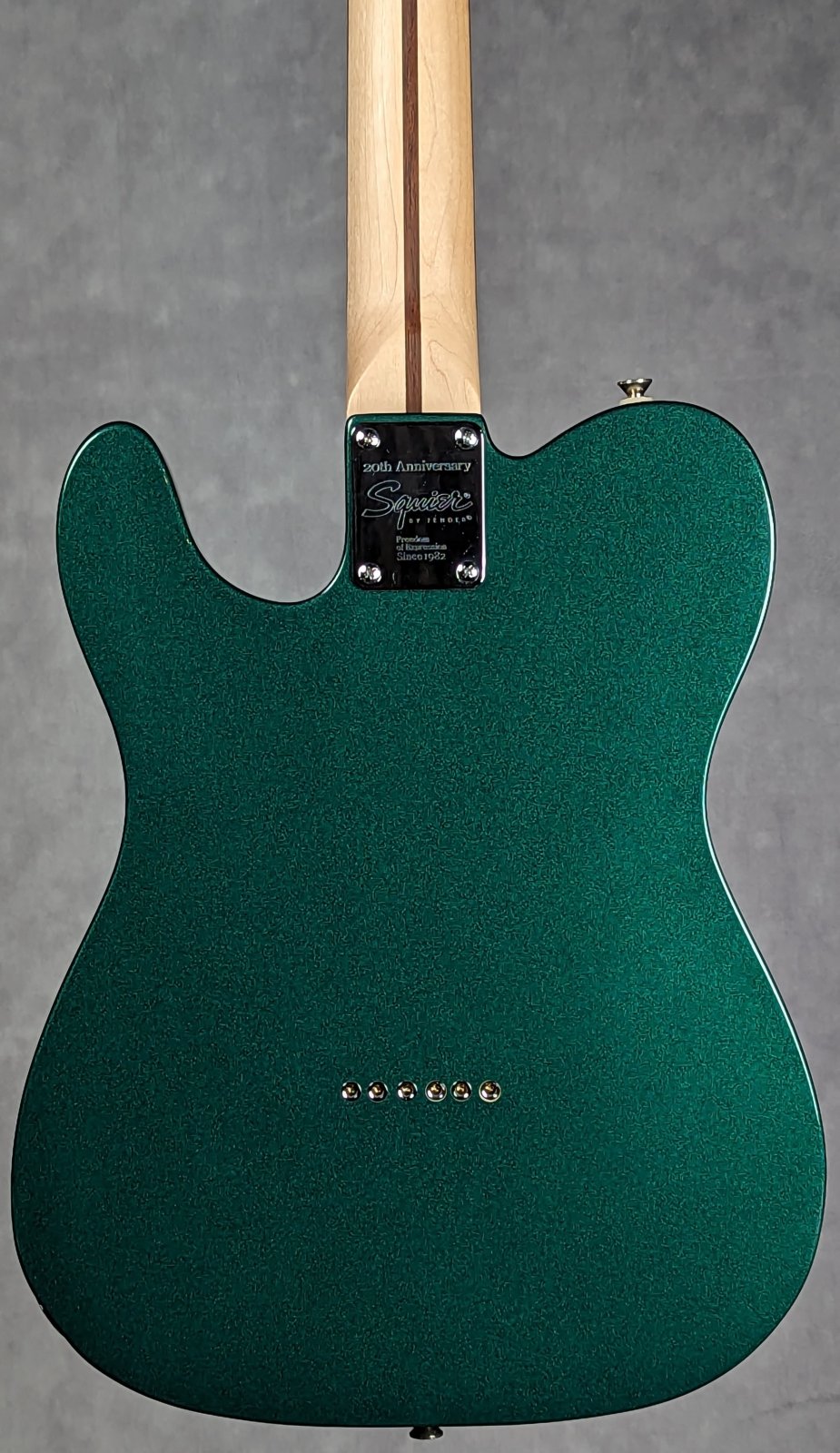 Used Squier 20th Anniversary Rolling Rock Telecaster