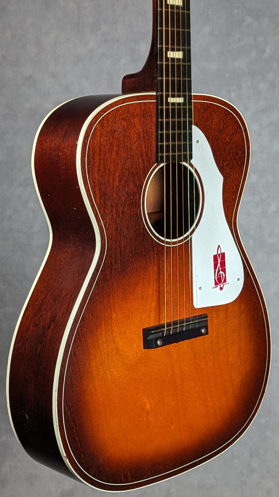 1960s Harmony Barclay H1143 Acoustic Guitar - Made in USA