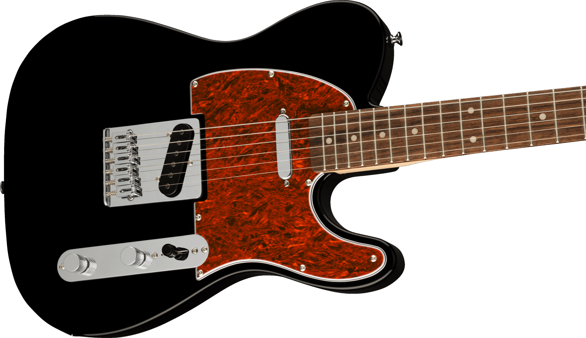 Fender FSR Affinity Telecaster - Black - Tortoiseshell Pickguard