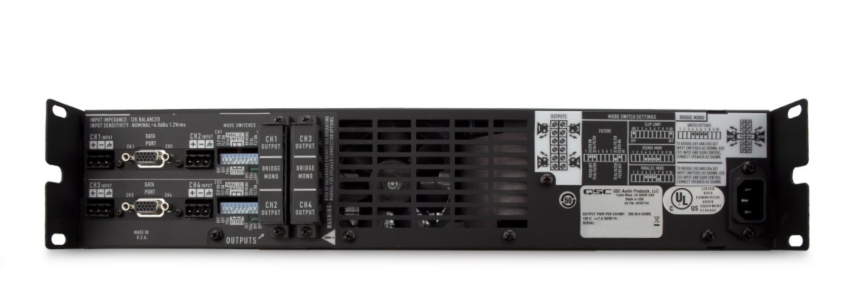 QSC CX254 4-Channel Low-Z Power Amplifier