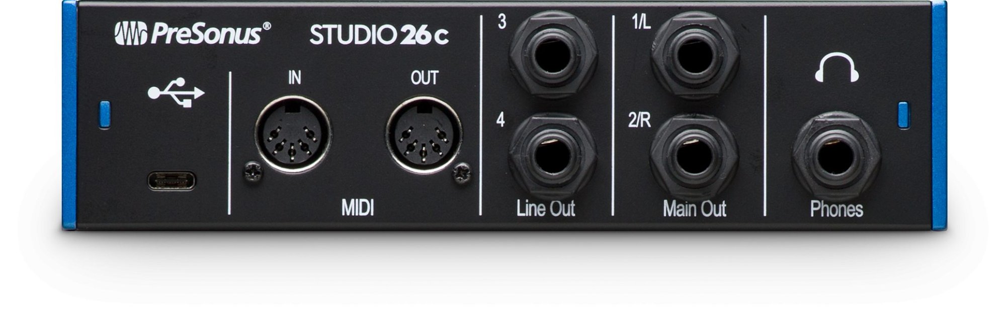 PreSonus Studio 26c - 192 kHz - ultra-high-def USB-C compatible