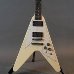 ESP E-II V White Japan MIJ w/ Case Phil Sandoval Armored