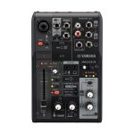 Yamaha AG03MK2 Black - 3-Channel Live Streaming Loopback